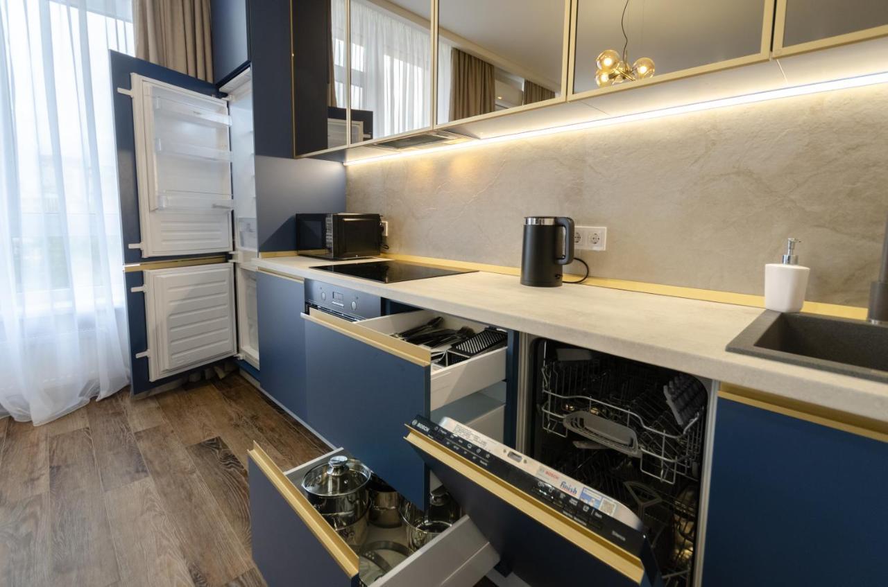 Petrovdom Ж38 In Luxury Apartments At 68 Zhylyanska Street,38 Perlyna Kiev Bagian luar foto