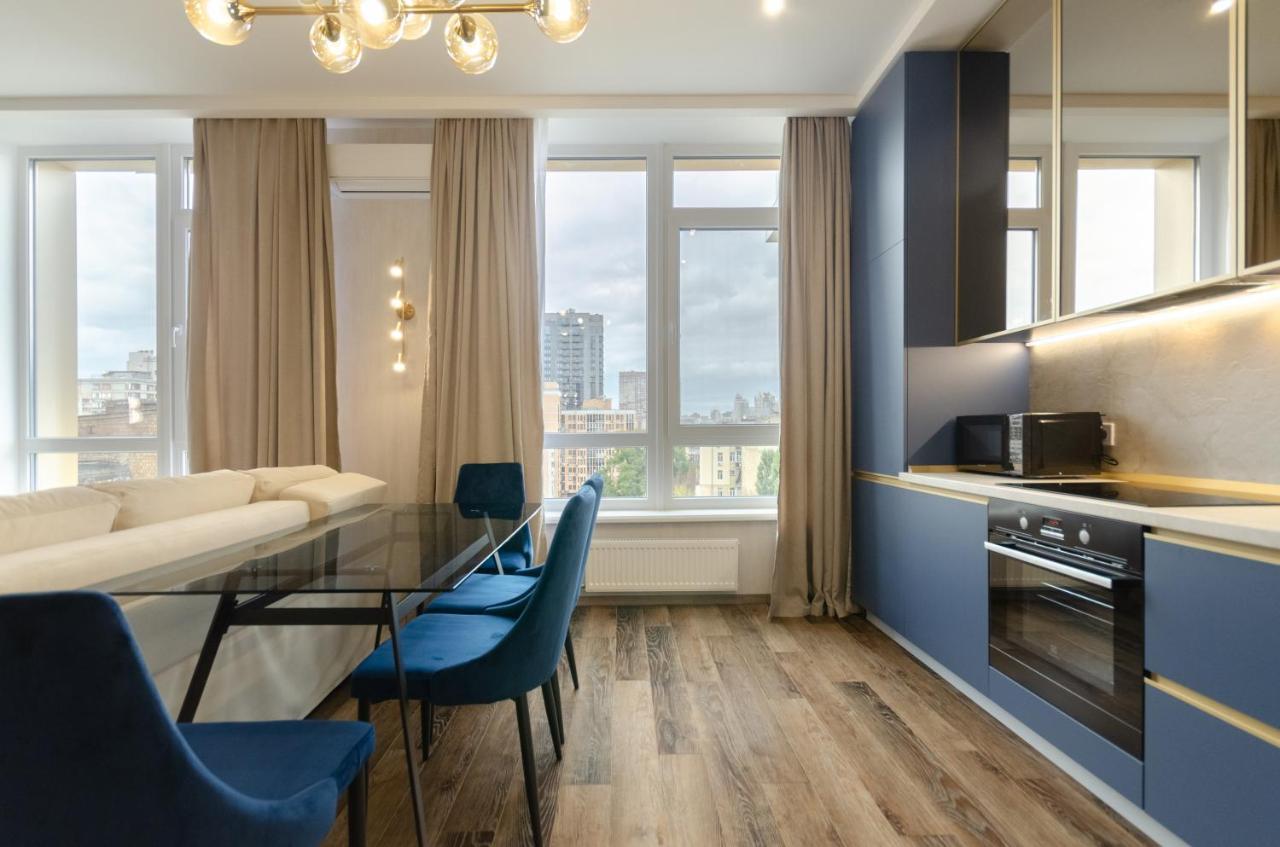 Petrovdom Ж38 In Luxury Apartments At 68 Zhylyanska Street,38 Perlyna Kiev Bagian luar foto