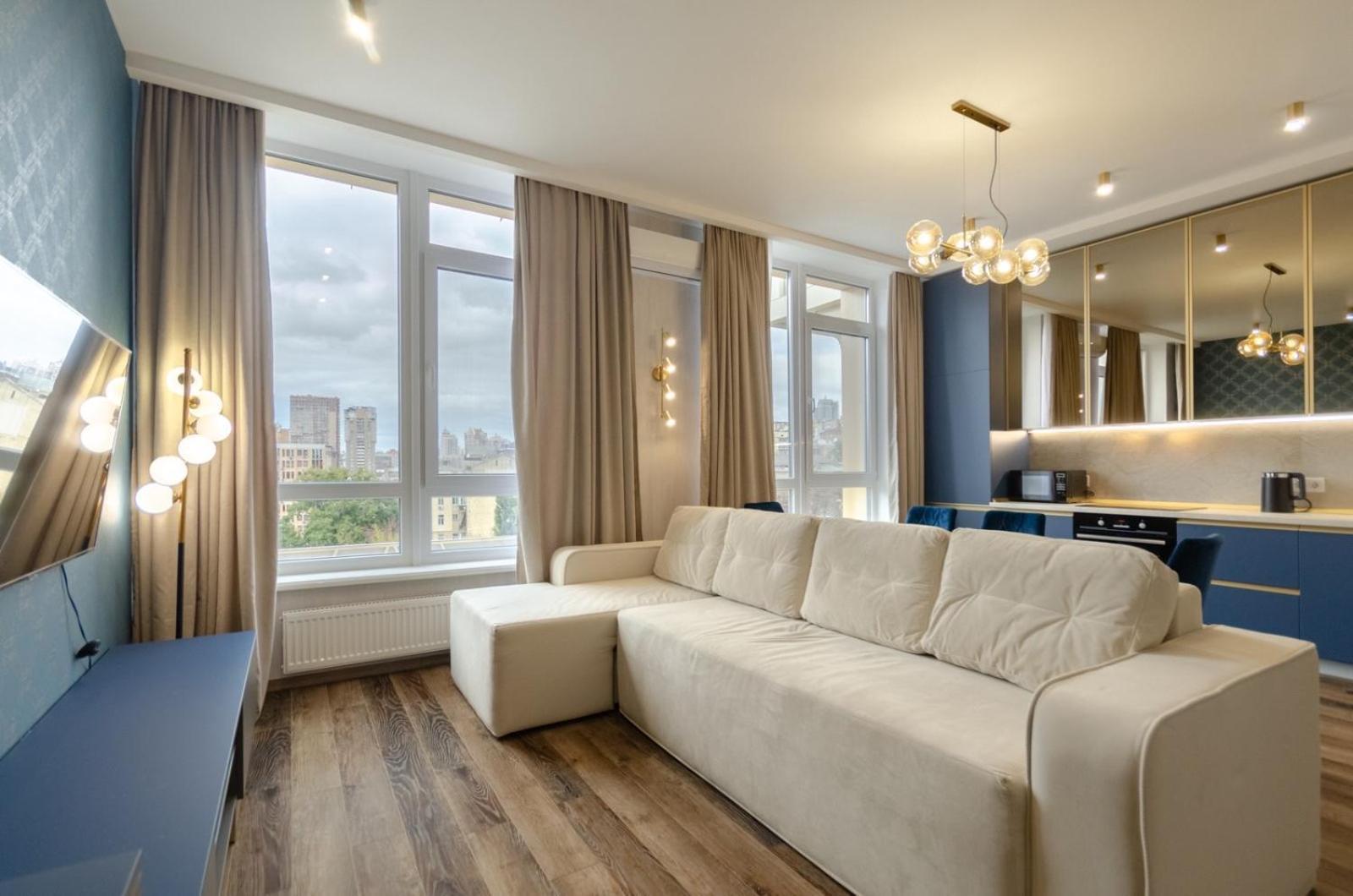 Petrovdom Ж38 In Luxury Apartments At 68 Zhylyanska Street,38 Perlyna Kiev Bagian luar foto